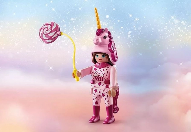 Set met figuur Special Plus Zoete Eenhoorn