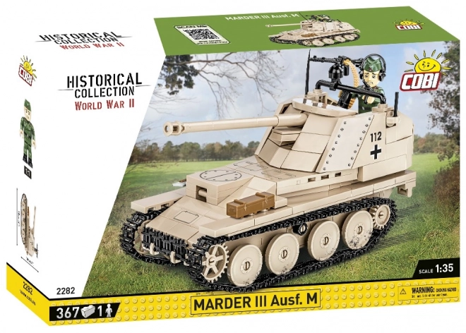 COBI 2282 II WW Marder III Ausf. M, 1:35, 367 st, 1 f