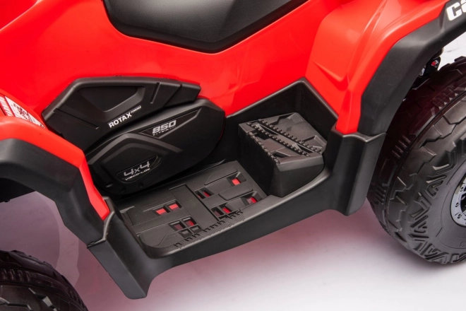 Elektrische kinderquad Can Am Outlander met bestuurder