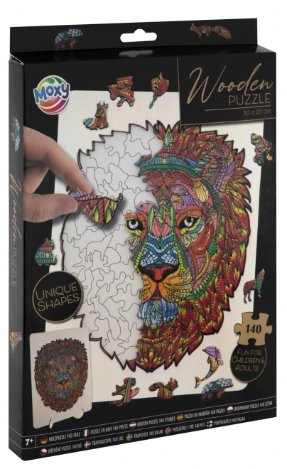 MOXY Contour Puzzel Leeuw 140 Stukken