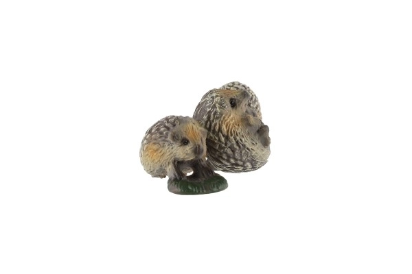 Westerse egel moeder met jongen zooted plastic 8cm in zak