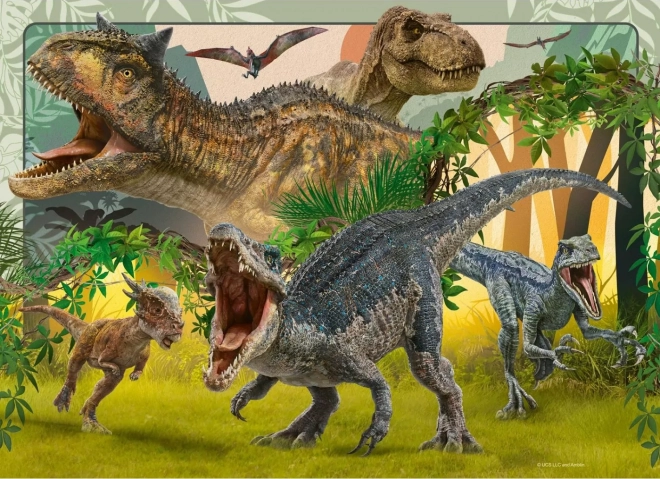 Ravensburger puzzel Jurassic World set 4x100 stuks