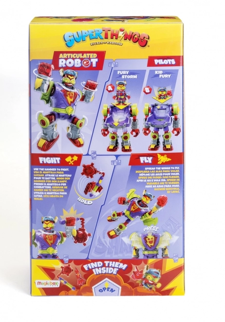Robotfiguur SuperThings Superbot Fury Storm