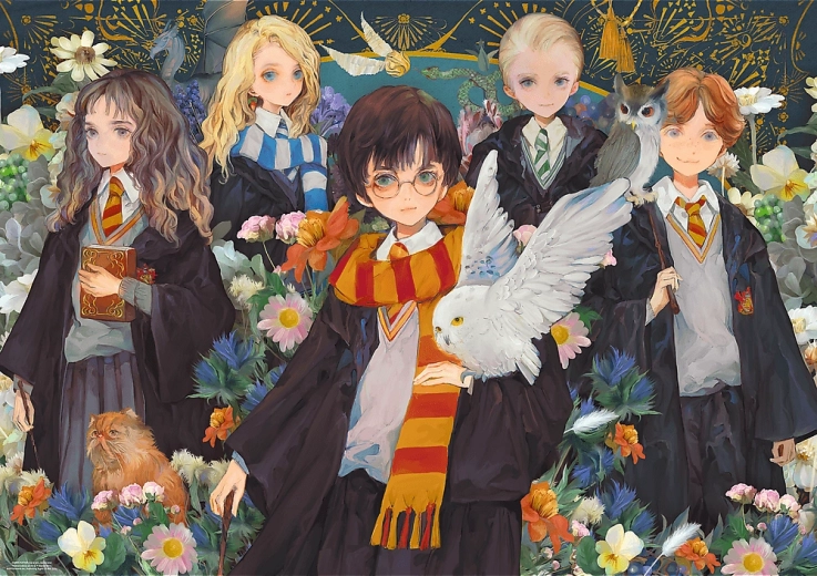 Trefl puzzel Premium Plus Harry Potter 1000 stukjes