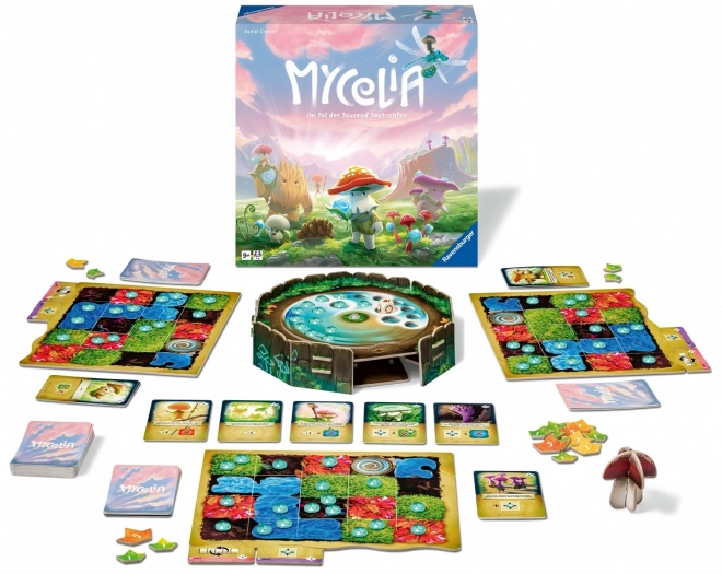 Strategisch bordspel Mycelium: Vallei van Duizend Dauwdrupels