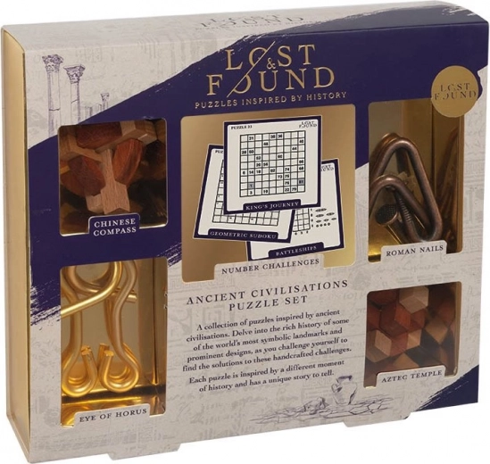 Puzzel Oudheid 5-in-1 van Professor Puzzle