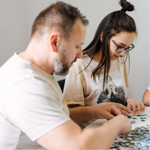 3000 precies uitgesneden stukjes