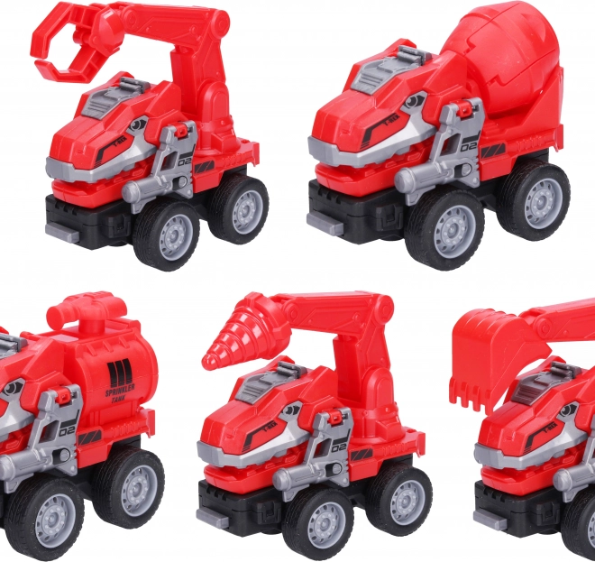 Autorobot Dino Brandweer 11 cm