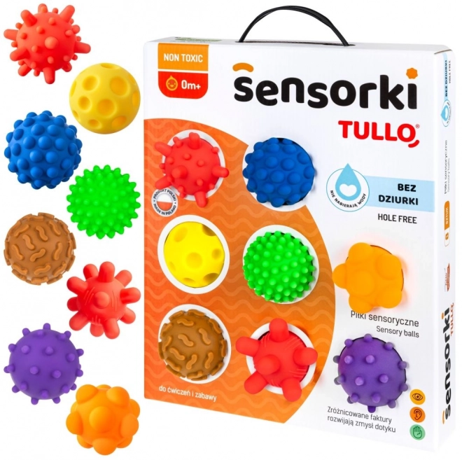 Tullo Sensorische Ballen - 8 balletjes zonder gaten