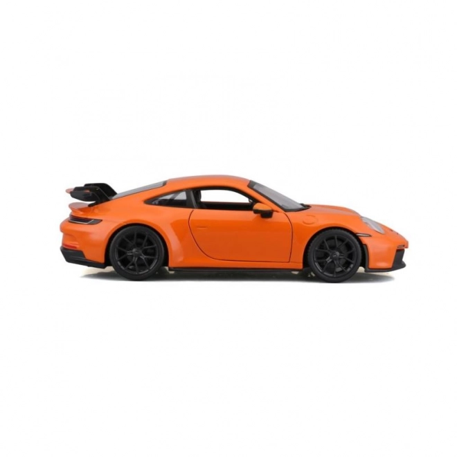 Bburago Porsche 911 GT3 model oranje 1:24