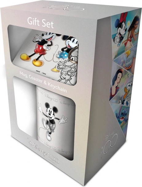 Disney 100 Heritage Sketch cadeauset – mok, onderzetter en sleutelhanger