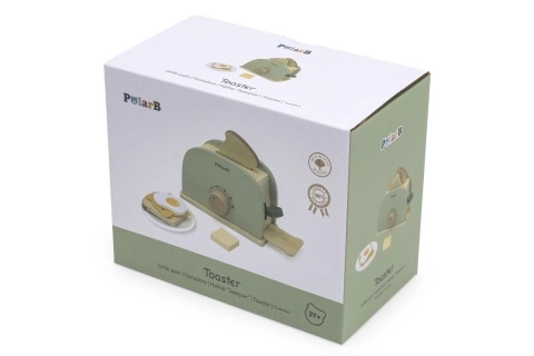 Houten tosti-ijzer