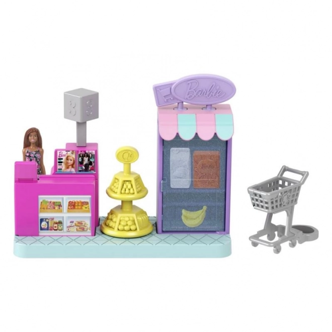 Barbie Mini Barbieland Supermarkt Set