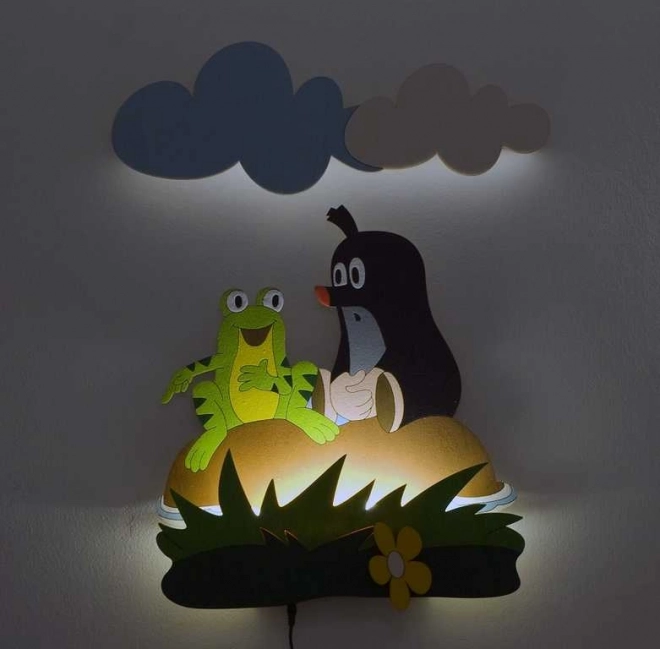 Kinder LED-lampje Mol en kikker