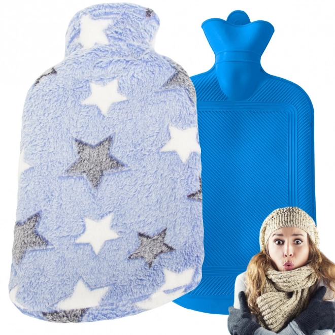 Waterwarmer met pluchen sterrenhoes