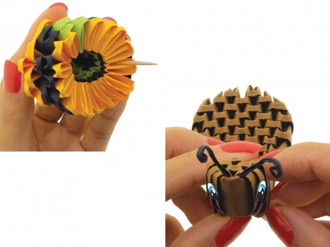 Alexander creatieve 3D origami slak