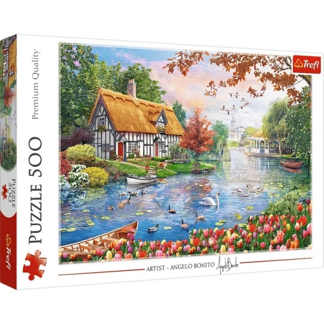 Puzzel 500 stukjes Stille Haven