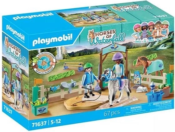 Speeltuin voor Paarden Playmobil Horses of Waterfall