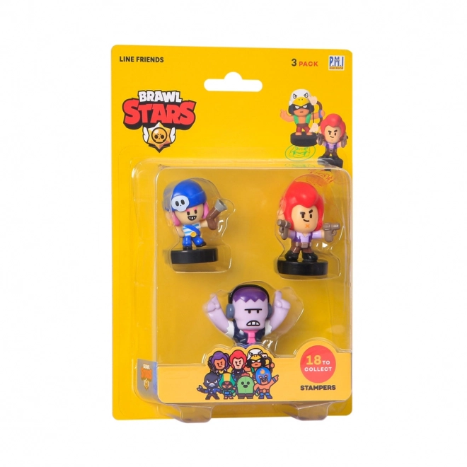 brawl stars 3 pack figurines met stempels
