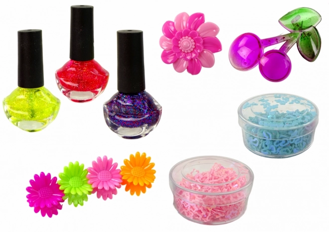 Make-up set Eenhoorn nageldecoratie