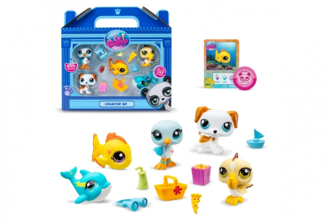 Littlest Pet Shop strandfiguren set
