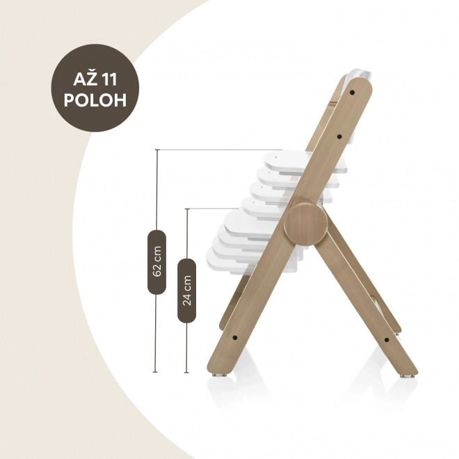 Houten kinderstoel Clipp & Clapp, Zwart