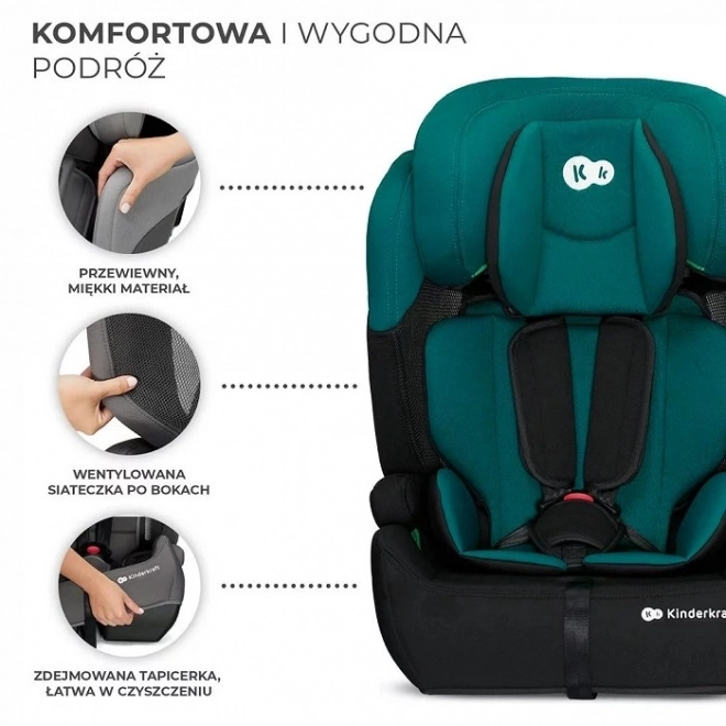 Autostoeltje COMFORT UP i-Size 76-150 cm 9-36 kg – Groen