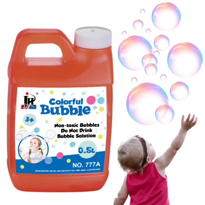 Vloeibare zeepbellen 0,5 l fles