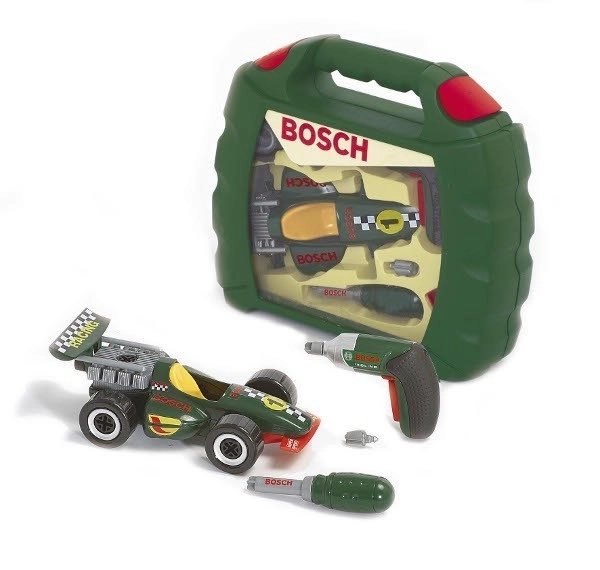 Bosch koffertje met auto en boormachine