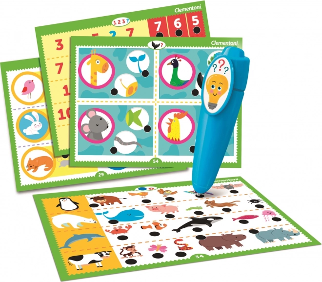 CLEMENTONI Educatief spel: mijn interactieve pen 500 quizzen
