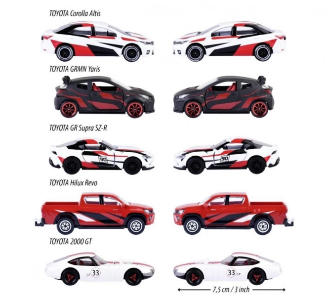 Toyota Racing Geschenkset 5 stuks