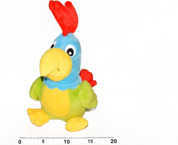 Pluchen papegaai Wiktor 22 cm