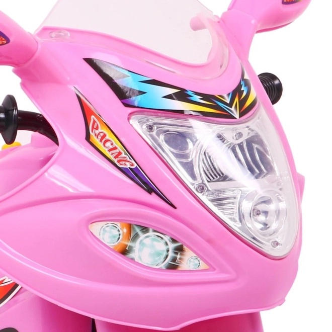 Trike BJX-088 elektrische motorfiets + geluiden + lichten – Roze