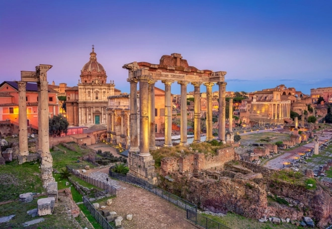 Puzzel van 1000 stukjes – Forum Romanum, Rome, Italië