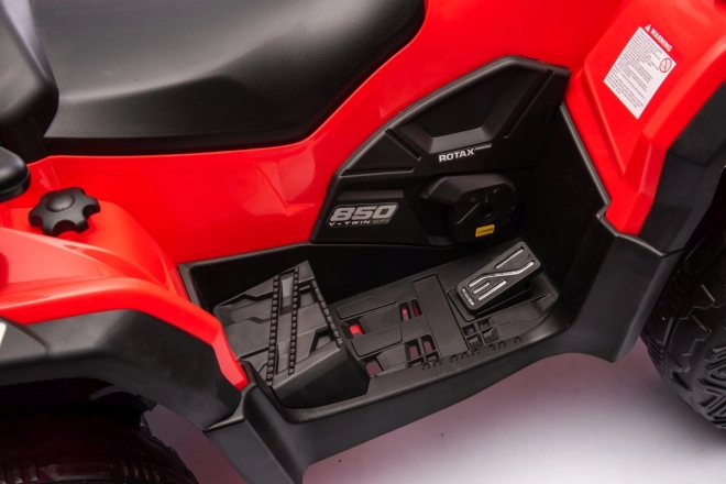 Elektrische kinderquad Can Am Outlander met bestuurder