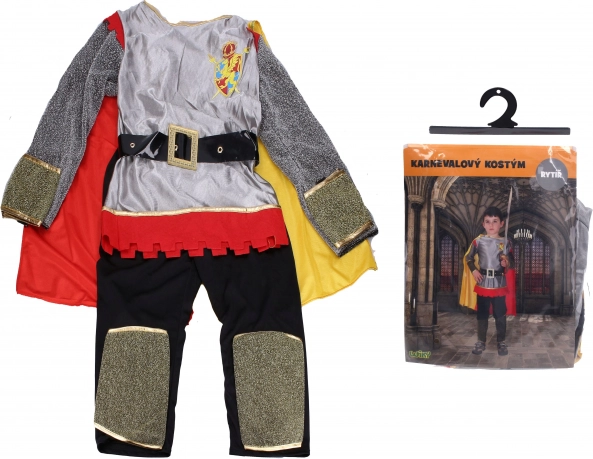 Carnavalskostuum ridder voor kinderen 110–120 cm