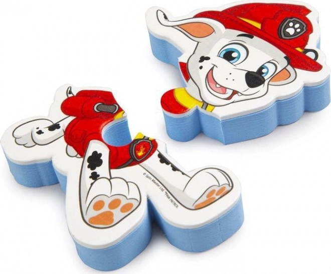 SPIN MASTER Foam puzzels - Waterspeelgoed voor in bad Paw Patrol 4x2 stukken
