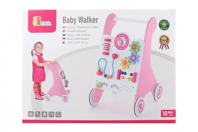 Roze looprek voor meisjes