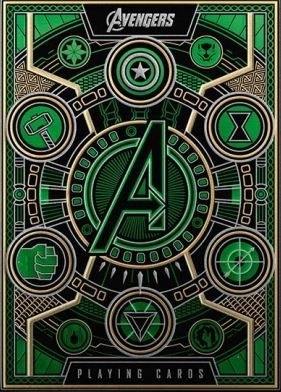 Avengers-kaarten groen deck