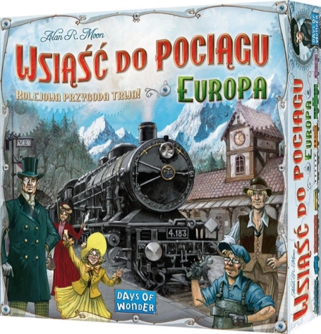 Spel Boarding treinen Europa