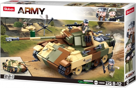 Twee tankversies in één doos (2-in-1)