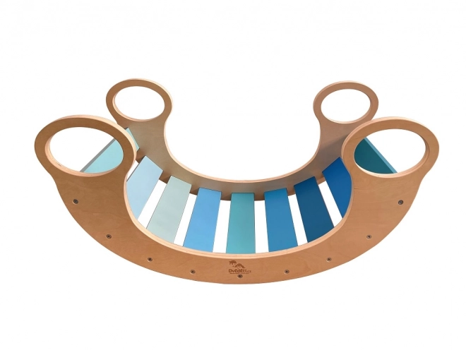 Dvěděti Montessori blauwe schommel