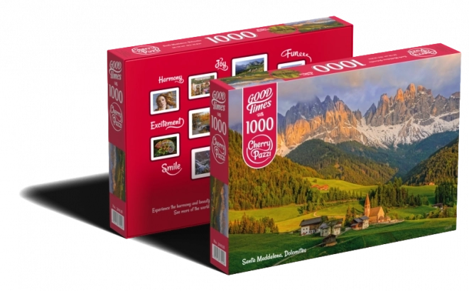 Puzzel Santa Maddalena Dolomieten 1000 stukjes