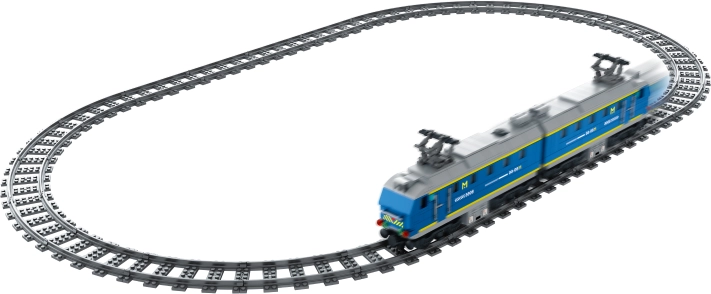 iM.Master bouwset blauwe trein