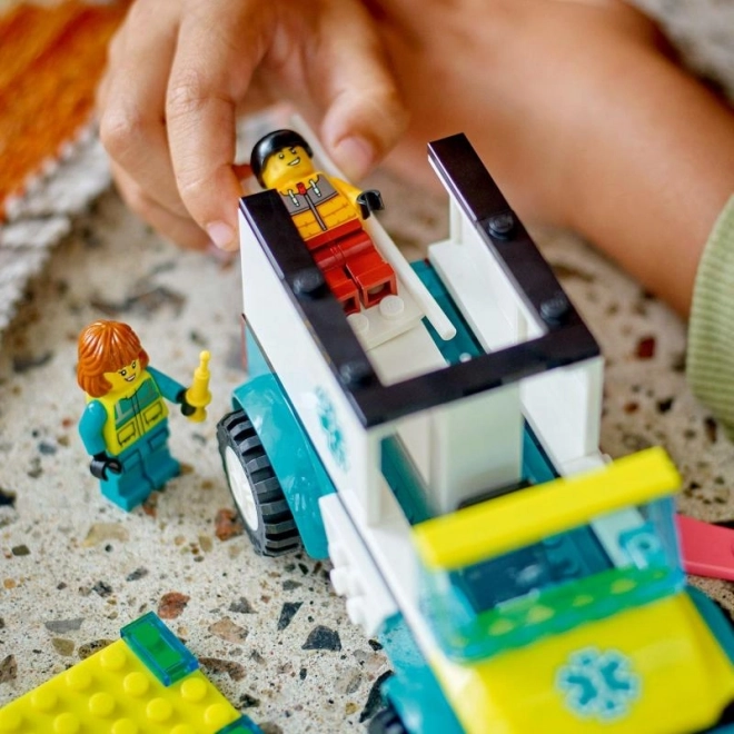 LEGO1 City 60403 Ambulance en Snowboarder
