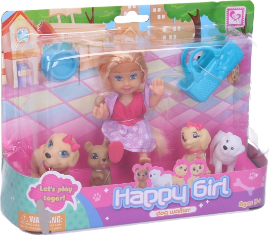 Pop met hondjes