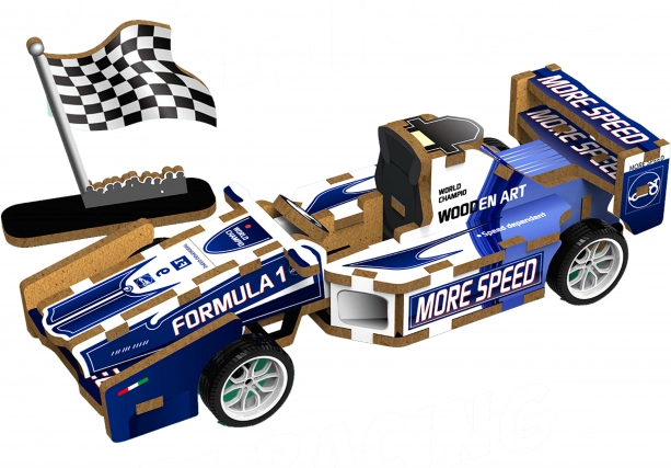 3D houten puzzel Formule