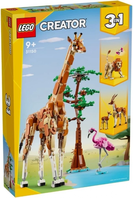 Lego Creator 3-in-1 wilde safaridieren