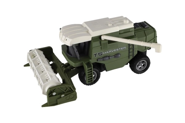 Combine/maaier RC plastic 22cm 27MHz op batterijen met licht 2 soorten in doos 30x21x12cm