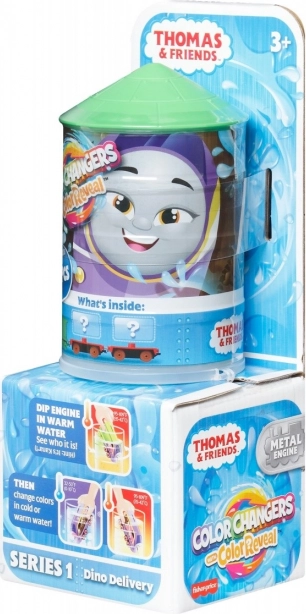 Thomas en vrienden Color Reveal locomotief en wagons